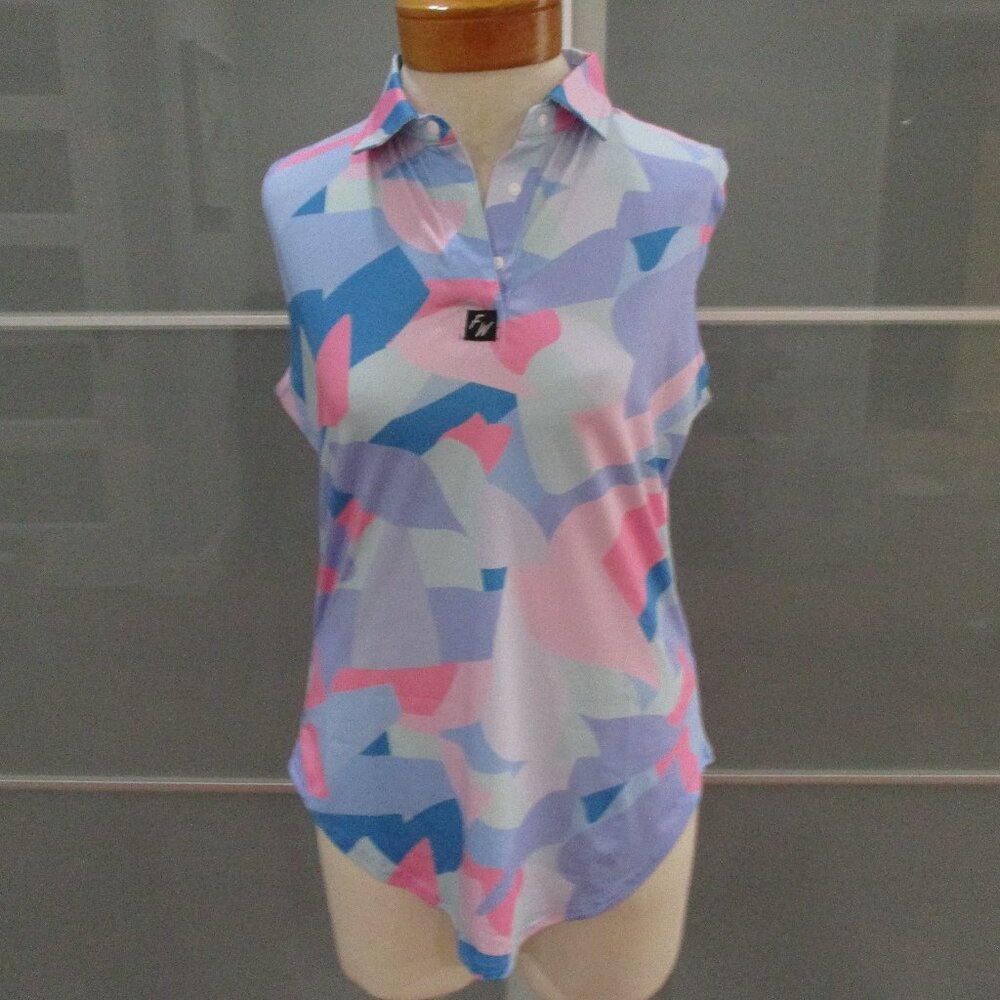 Full Wedge Golf Sleeveless Golf Shirt